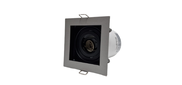 Project Collection Grid 1 Downlight Fire Rated + FREE GU10 5W 3K LED Bulb