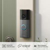 Ring Video Doorbell - 2K Wired (Black Grey)