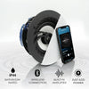 Lithe Audio 6.5" Bluetooth 5 IP44 Bathroom Ceiling Speakers – Pair (Master & Passive)