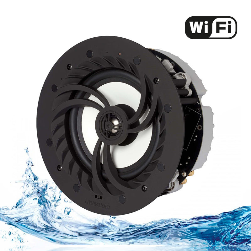 Lithe Audio 6.5 Wifi IP44 Ceiling speaker V2 (Single) 06601