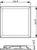 Philips CL560 Functional Ceiling Light Panel 12W 27K - White