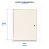 Meter Box 3 Phase Recessed / Flush Mounted Fitting