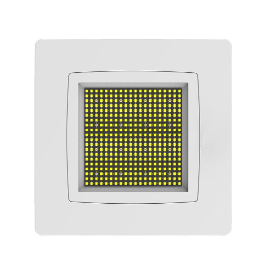 Ener-J T385 IP65 100w Canopy Light with Dimmable Lifud Driver, 5700K, 32.5cm x 32.5cm