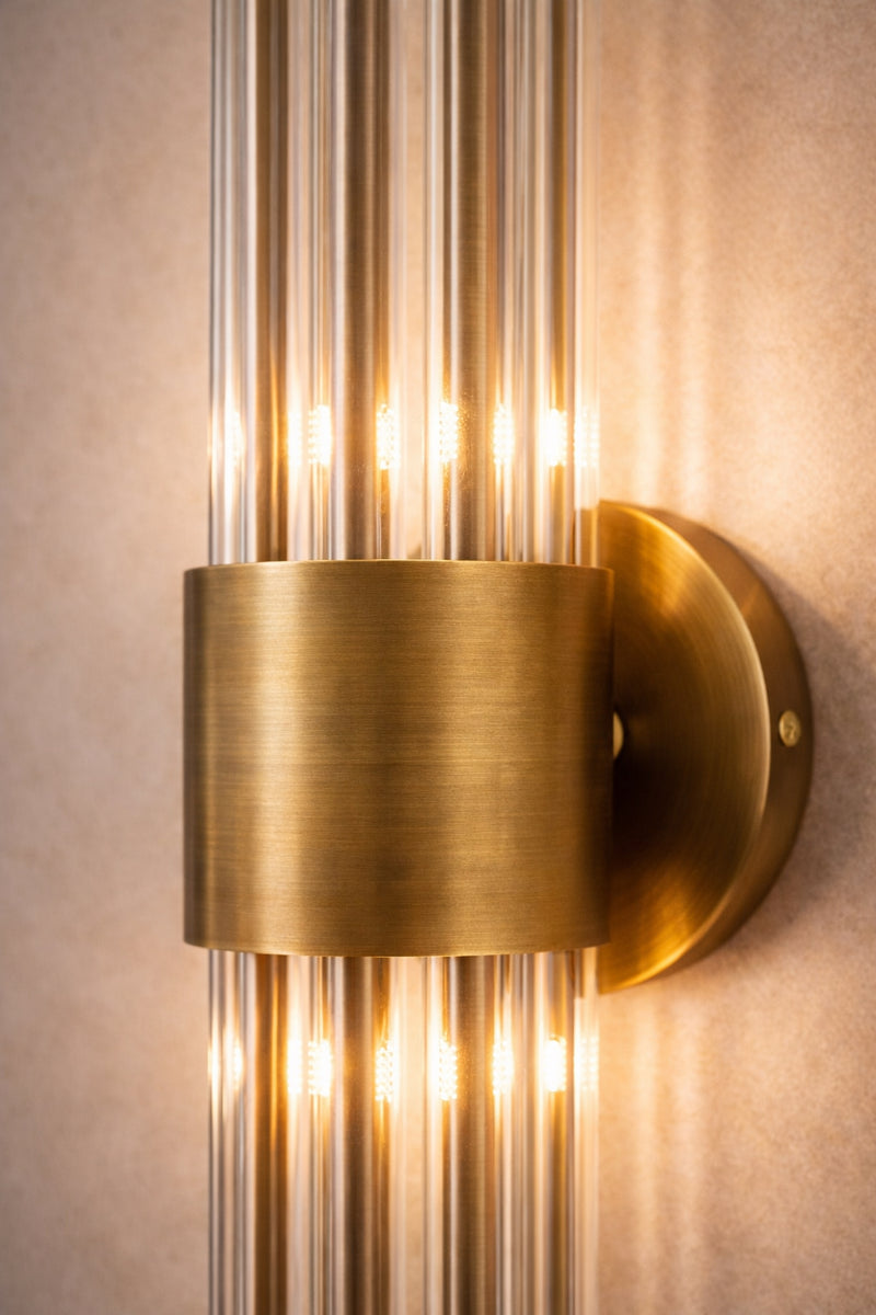 Colmar Antique Brass Wall Lamp - 50380