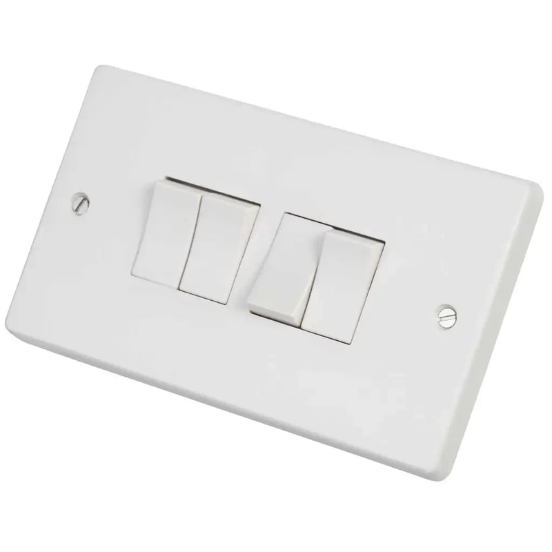 Crabtree 10AX 1 Gang 1 Way Switch