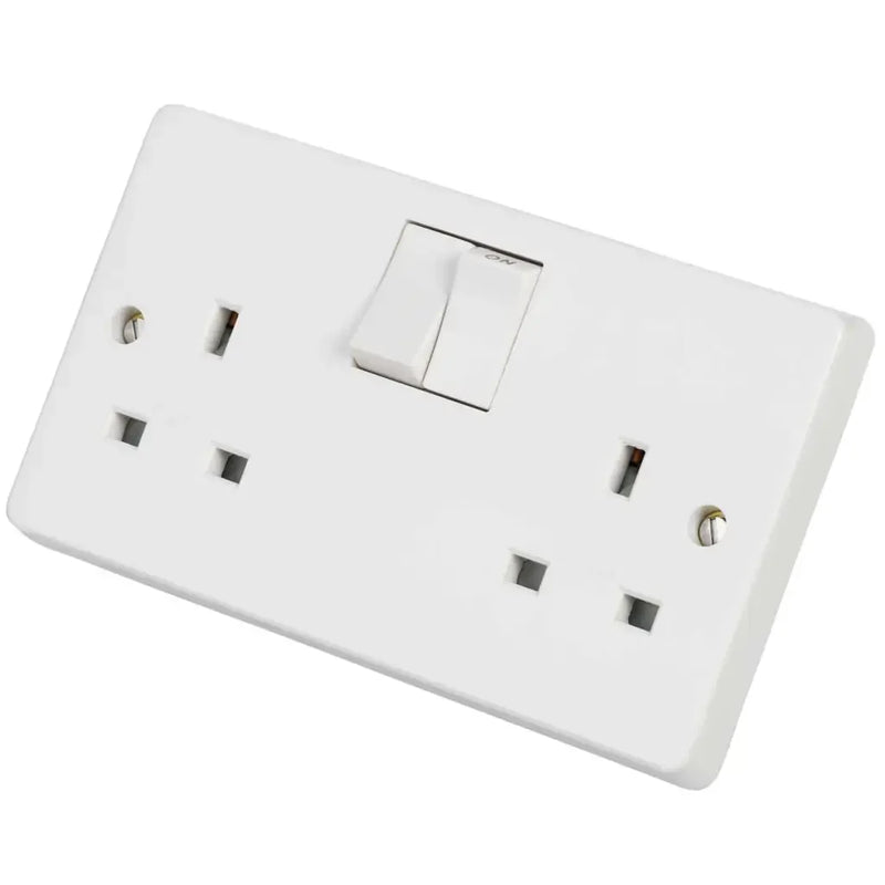 Crabtree Capital 4306 13A 2 Gang Switched Socket