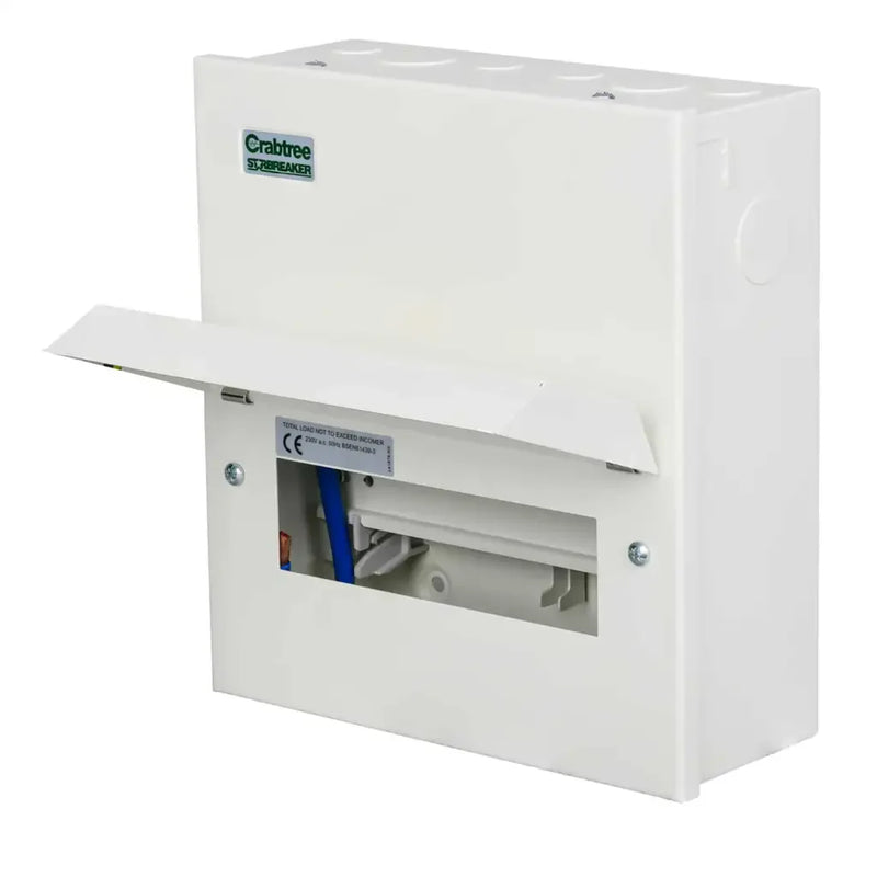 Crabtree Starbreaker 504/0A 4 Module Full Metal Enclosure