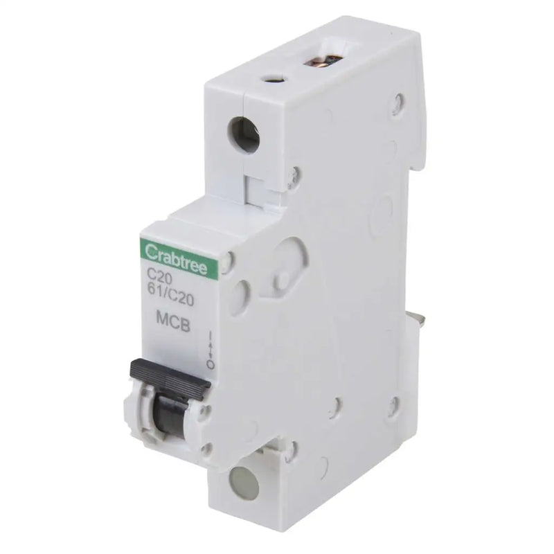 Crabtree Starbreaker MCB Type C 6kA – 6A to 50A
