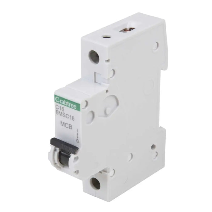 Crabtree Loadstar MCB Type C 6kA – 6A to 50A