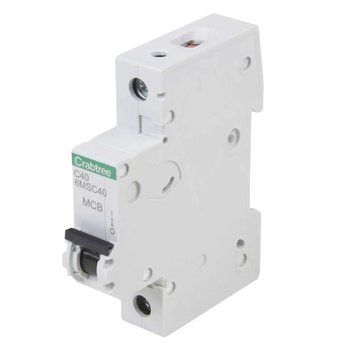 Crabtree Loadstar MCB Type C 6kA – 6A to 50A