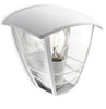 Philips Creek 1x60W 230V Up Outdoor Wall Lantern Black