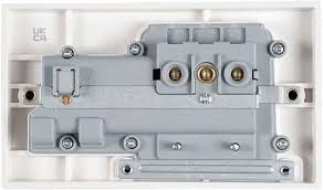 Stanic Duo 45A Dual Cooker Connection Unit with 13A Socket