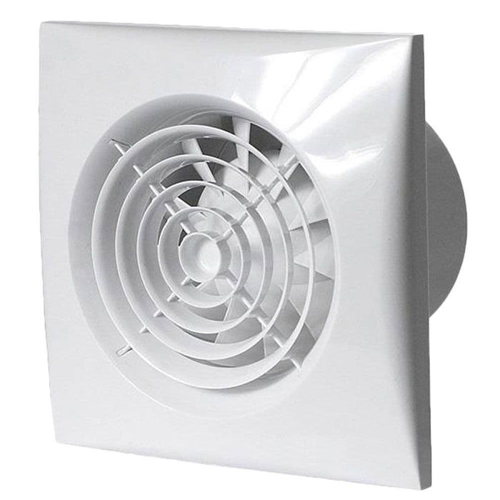 Envirovent SIL150T Silent Ultra Quiet WC & Bathroom Extractor Fan with Timer