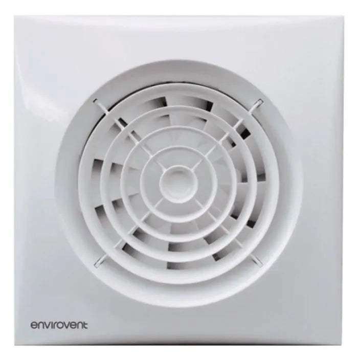 Envirovent Silent 100 Humidity Timer 4' 230V Extractor Fan 100mm - SIL100HT