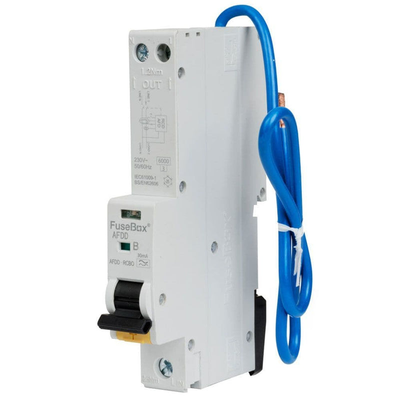 FuseBox 30MA 2 Pole AFDD RCBO 20A