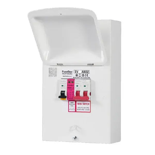 Fusebox EV Charger Distribution Board Type A 40a RCBO with Surge Protection EV40ABDZ