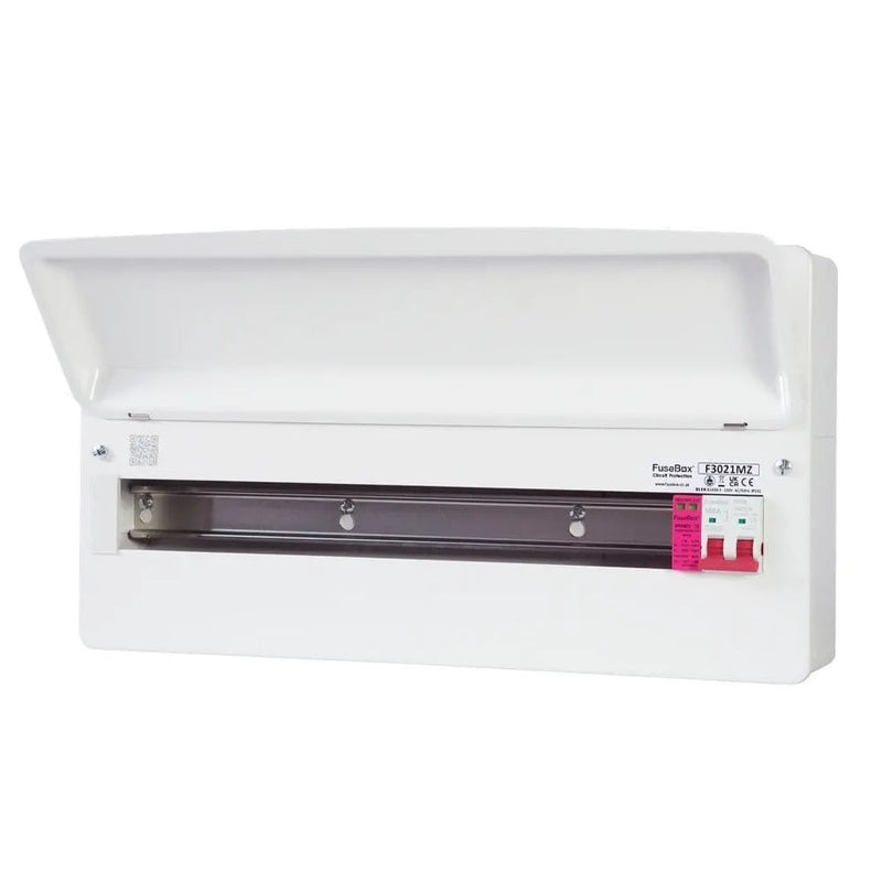 Fusebox 21 Way Consumer Unit with 100A Main Switch F3021MZ