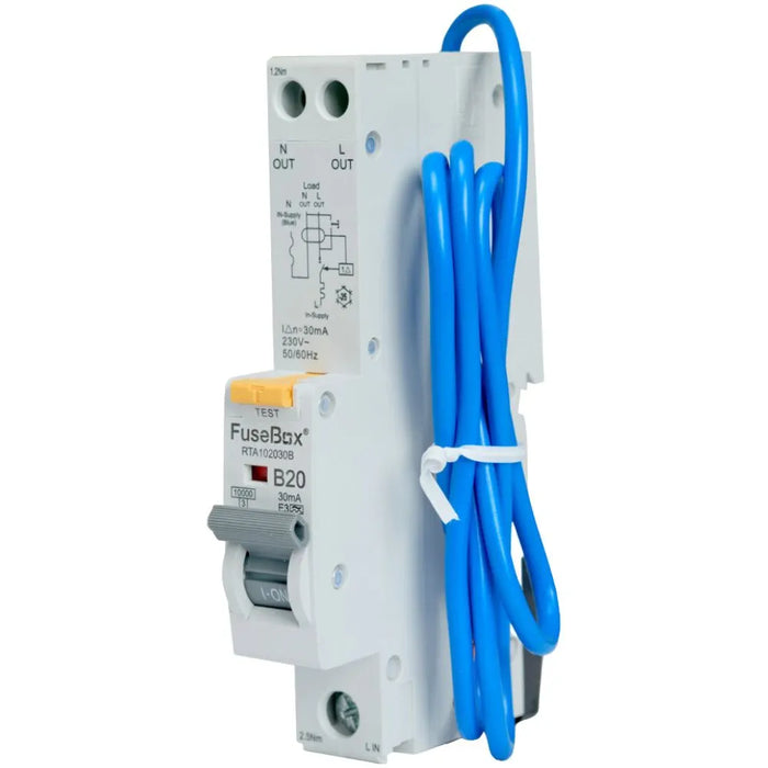 Fusebox RCBO's Type A, Curve B | RTA Series (06A-50A)