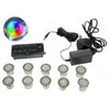 Gap Lighting 10 light LED kit including in-line driver and junction box