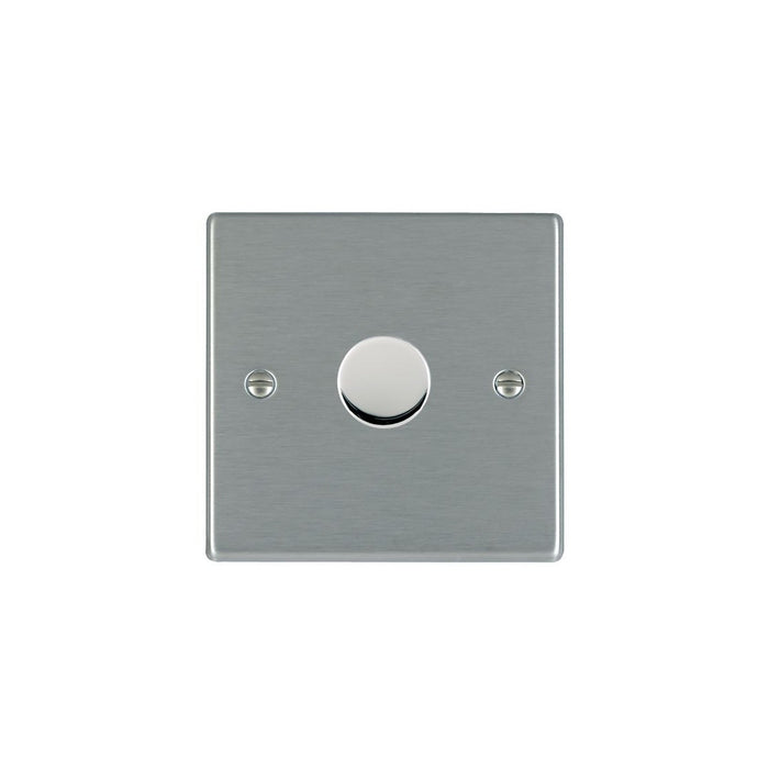 Hamilton 741X40 1 Gang 2 Way 400W On/Off Dimmer, Satin Steel — SND ...