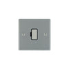 Hamilton 74FOSS Fused Connection Unit, Satin Steel & Black