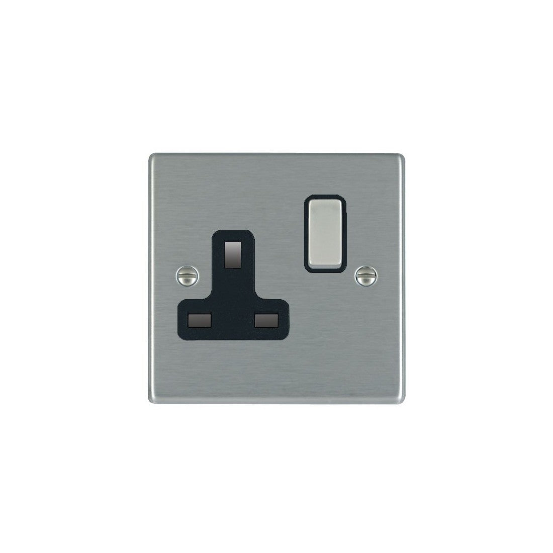 Hamilton Black Insert Switches & Sockets