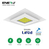 Ener J T386 IP65 150w Canopy Light with Dimmable Lifud Driver, 5700K, 400 X 400MM