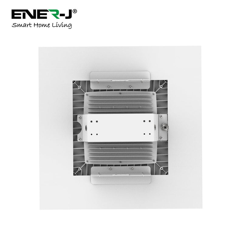 Ener J T386 IP65 150w Canopy Light with Dimmable Lifud Driver, 5700K, 400 X 400MM