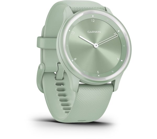 Garmin Vivomove Sport, Cool Mint w/ Silicone Band