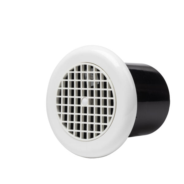 Manrose LP100CSW 4'' Lo Profile Circular Fan White