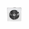 Manrose LP100SSC 4'' Lo Profile Square Fan Chrome