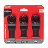 Milwaukee 48906115 Starlock wood and metal multi-tool blade set 5 piece