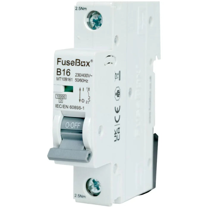 Fusebox Single Pole MCB Type B, Curve B (06A-63A)