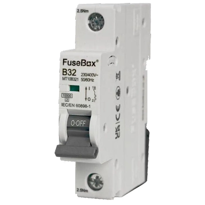 Fusebox Single Pole MCB Type B, Curve B (06A-63A)