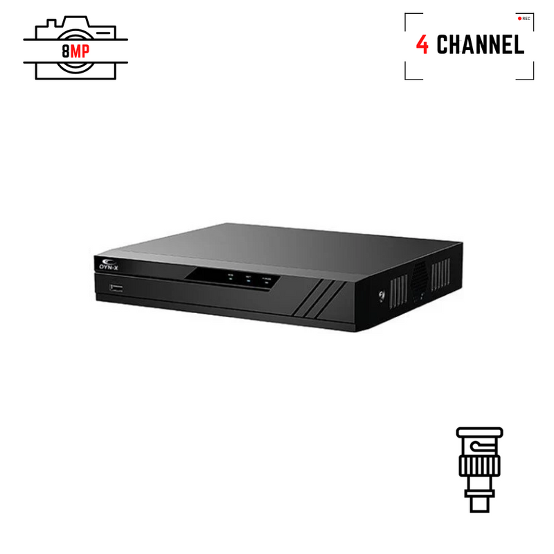 Eagle 4 Channel 8MP(4K) Lite Penta-Brid DVR With No Storage
