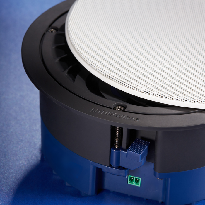 Lithe Audio 4" Compact Bluetooth IP44 Ceiling Speaker Pair (Master & Slave) 03260