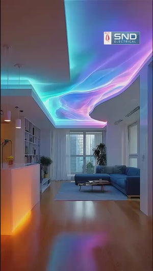 Ener-J Smart Plug & Play Digital RGB COB LED Strip Light Kit T498