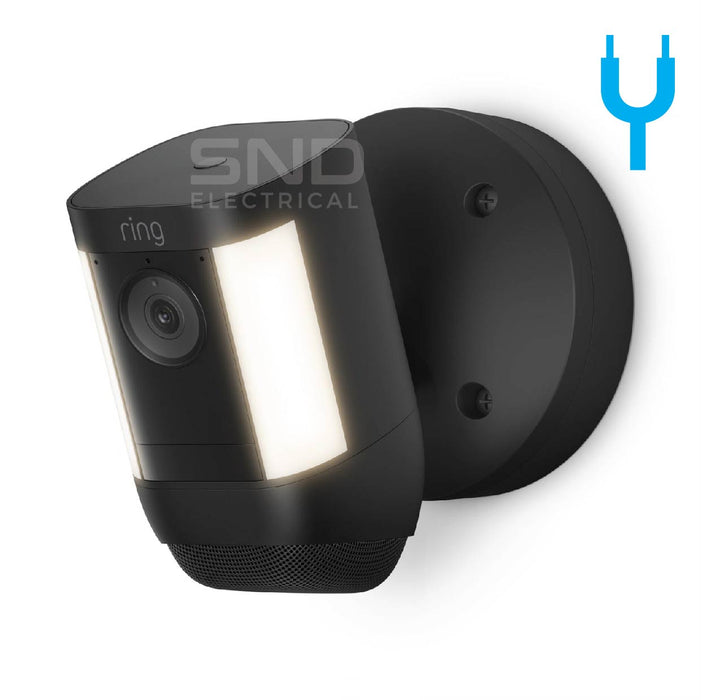 Ring Spotlight Cam Pro Hardwired - Black