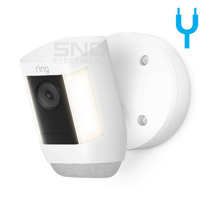 Ring Spotlight Cam Pro Hardwired - White