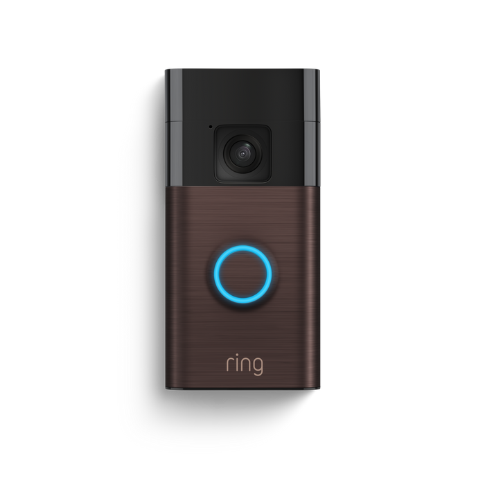 Ring New Battery Video Doorbell (Gen 3) with Chime Pro - Venetian Bronze *BUNDLE*