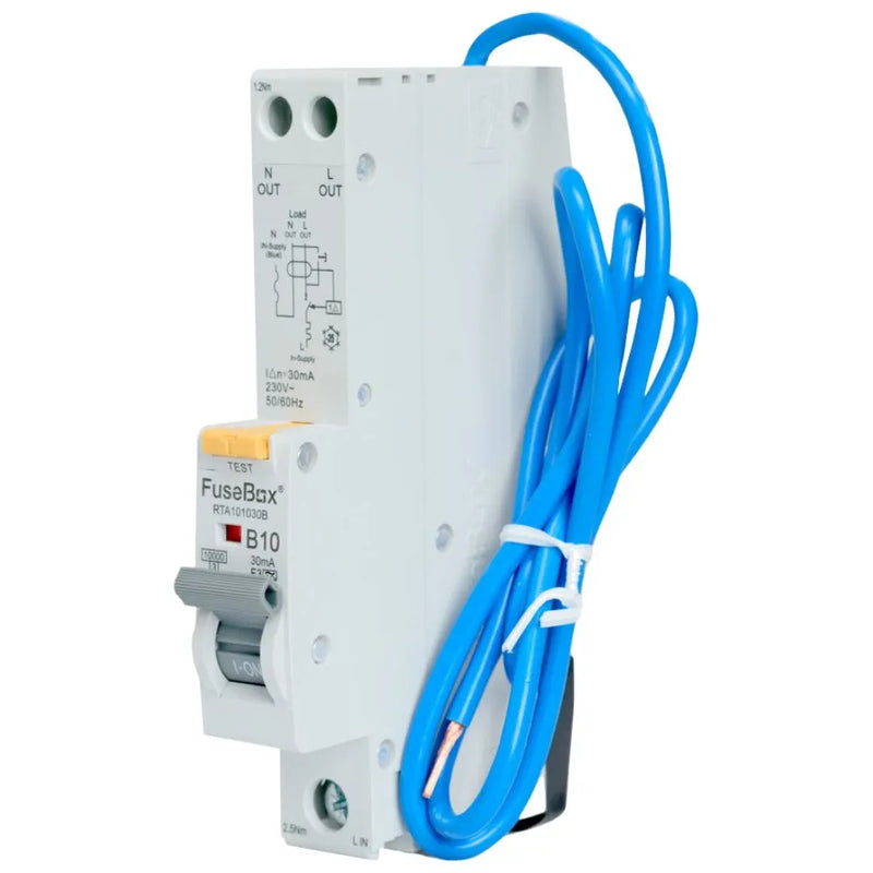 Fusebox RCBO's Type A, Curve B | RTA Series (06A-50A)