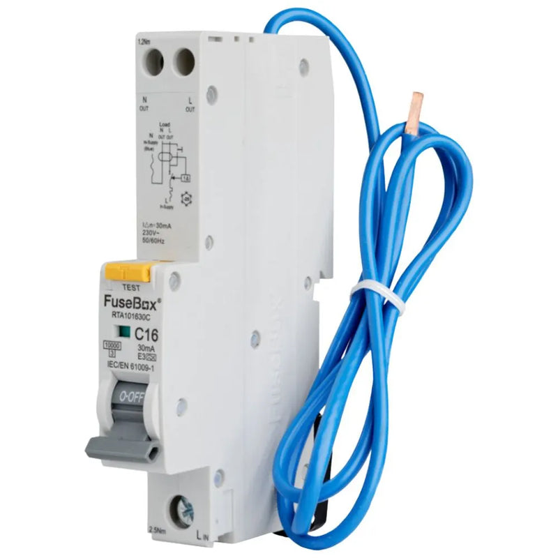 Fusebox RCBO's Type A, Curve C | RTA Series (06A-50A)