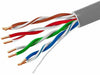 CAT5e Internal COPPER Ethernet Network Cable UTP 100m Grey