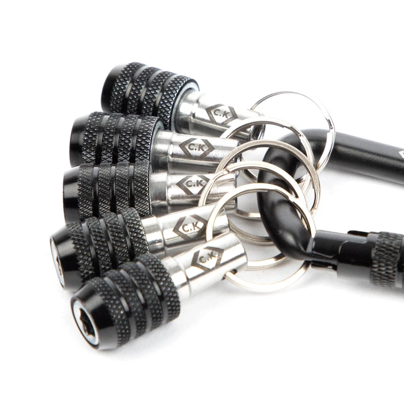 CK T4575 1/4" X5 Quick lock bit holder Carabiner