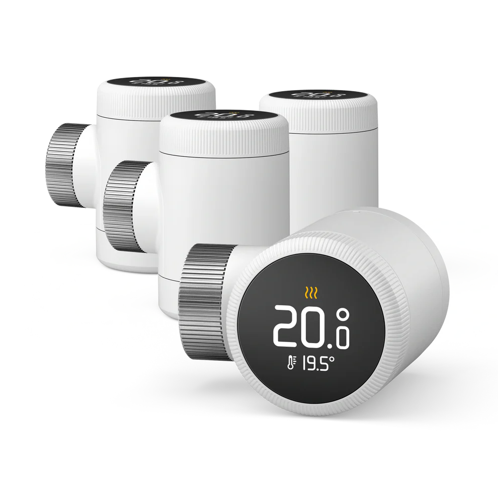 Tado Smart Radiator Thermostat X — Pack of 4 (White)