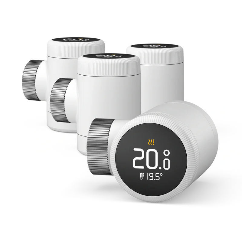 Tado Smart Radiator Thermostat X — Pack of 4 (White)