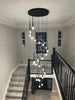 Spear 24 Light LED Crystal Stairwell Light