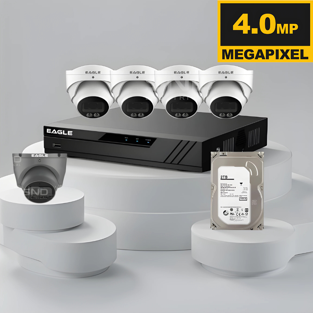4MP NVR Security Camera Systems