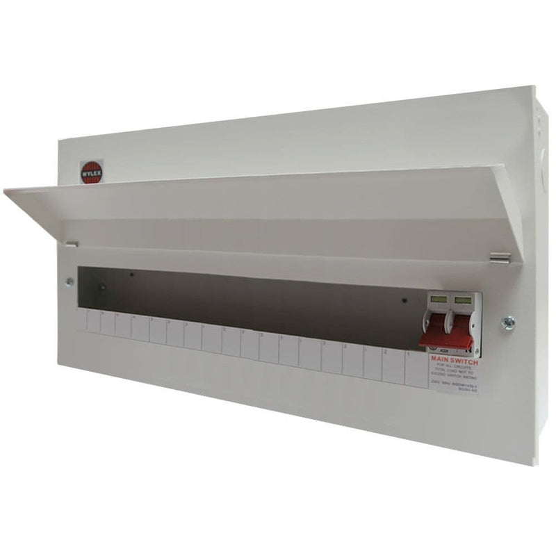 Wylex Metal Consumer Unit 100A C/W/ SPD