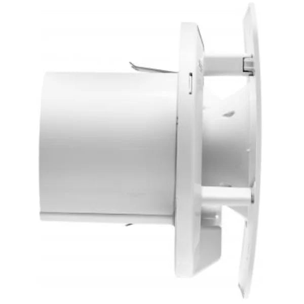 Xpelair C4TSR Simply Silent White Round/Square Dual Speed Axial Fan With Adjustable Timer & Interchangeable Fascia